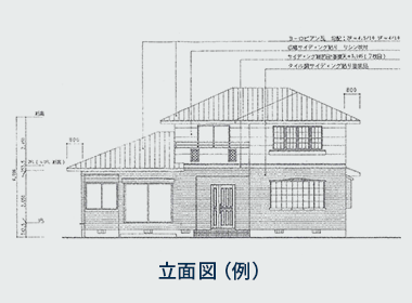 立面図（例）